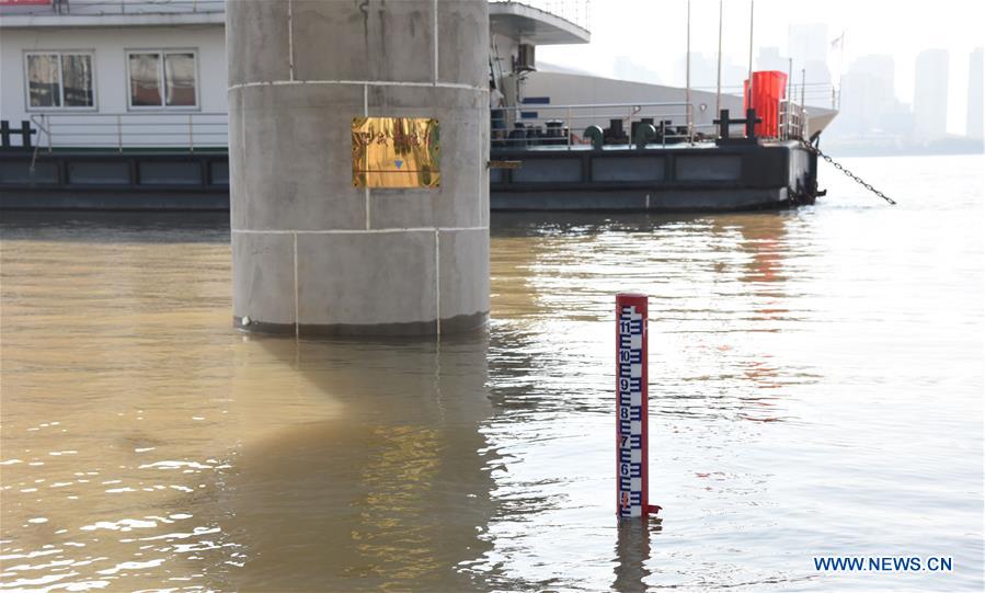 CHINA-WUHAN-YANGTZE RIVER-WATER LEVEL RISE (CN)