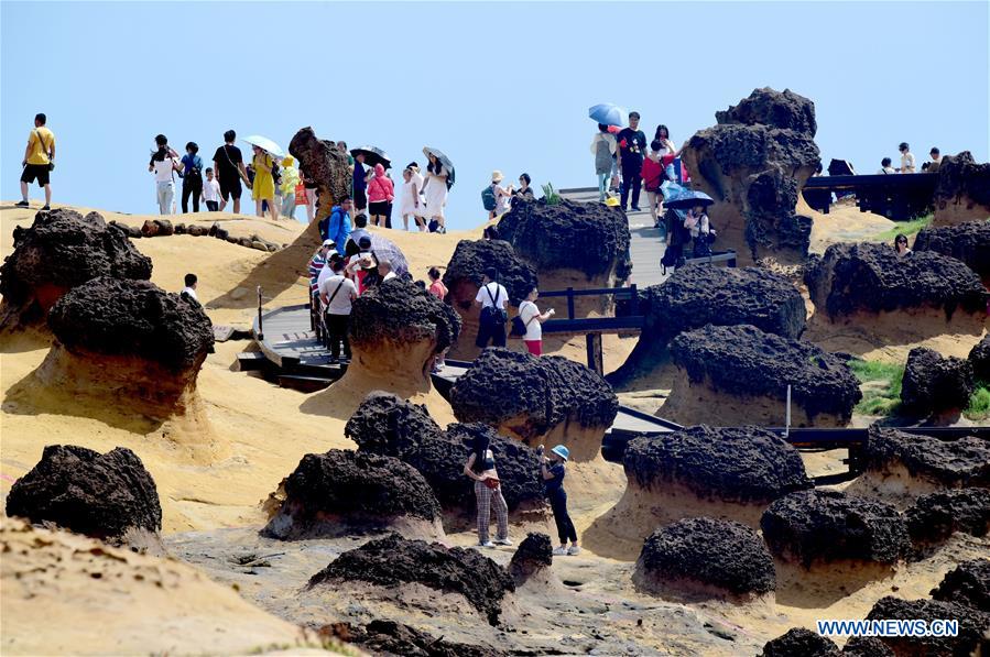 CHINA-TAIWAN-YEHLIU GEOPARK-LANDSCAPE 