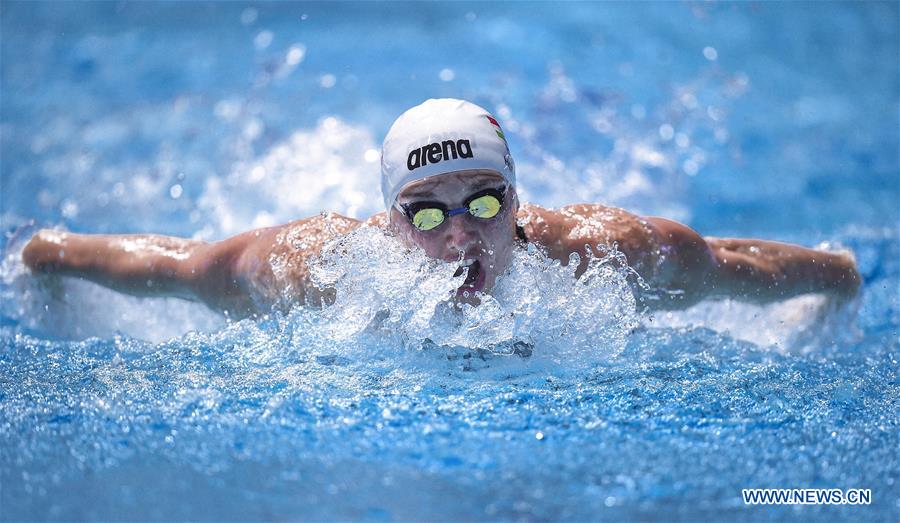 (SP)SOUTH KOREA-GWANGJU-FINA WORLD CHAMPIONSHIPS-SWIMMING-DAY 1