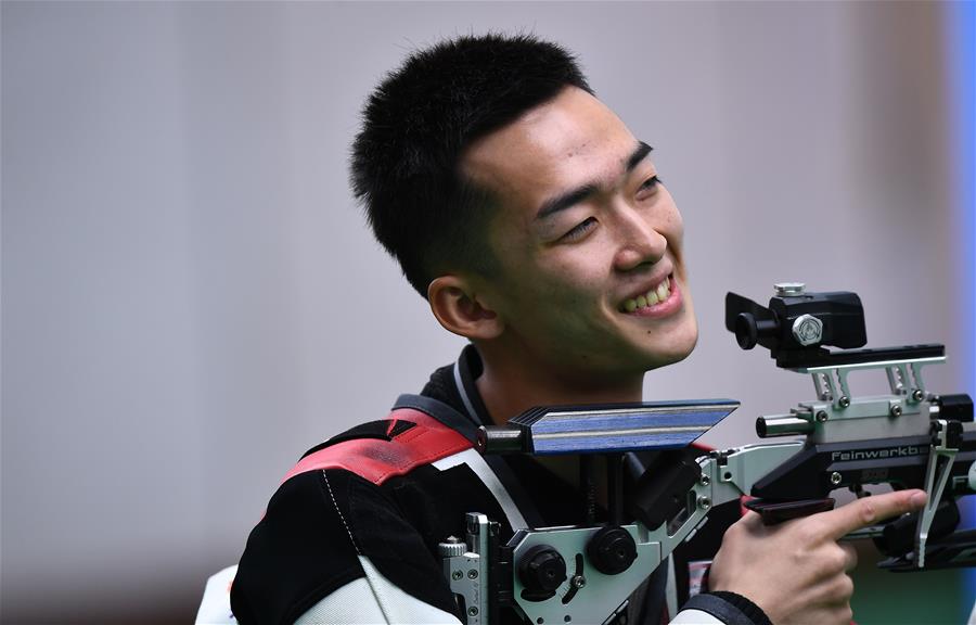 (SP)CHINA-TAIYUAN-2ND YOUTH GAMES-SHOOTING-MEN'S 10M AIR RIFLE