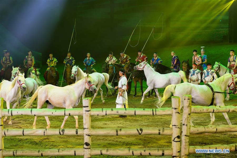 CHINA-INNER MONGOLIA-HORSE DANCE SHOW(CN)