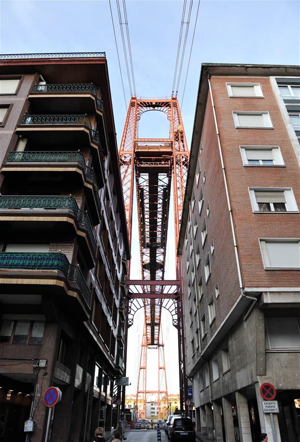 SPAIN-BASQUE-BISCAY-BRIDGE