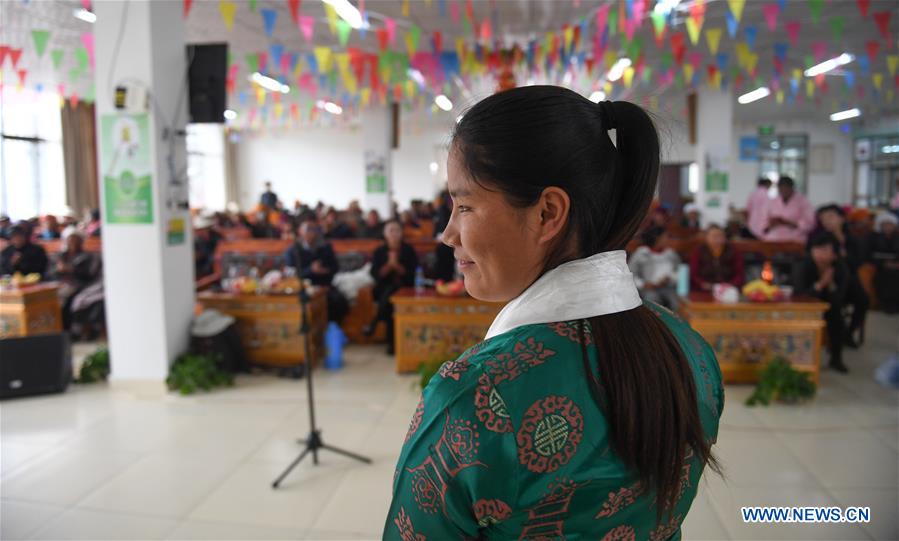 CHINA-TIBET-LHASA-VISUALLY IMPAIRED MUSICIANS-NURSING HOME (CN)