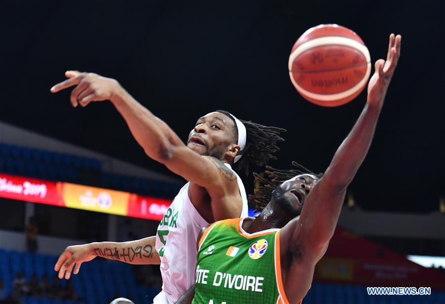 (SP)CHINA-GUANGZHOU-BASKETBALL-FIBA WORLD CUP-GROUP M-NGA VS CIV(CN)