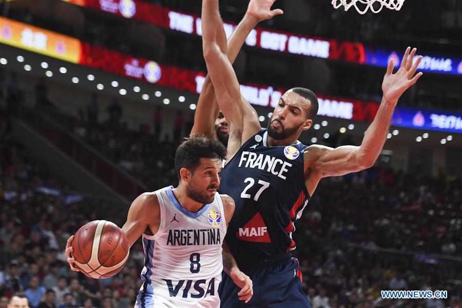 (SP)CHINA-BEIJING-BASKETBALL-FIBA WORLD CUP-SEMI FINALS-ARG VS FRA(CN)