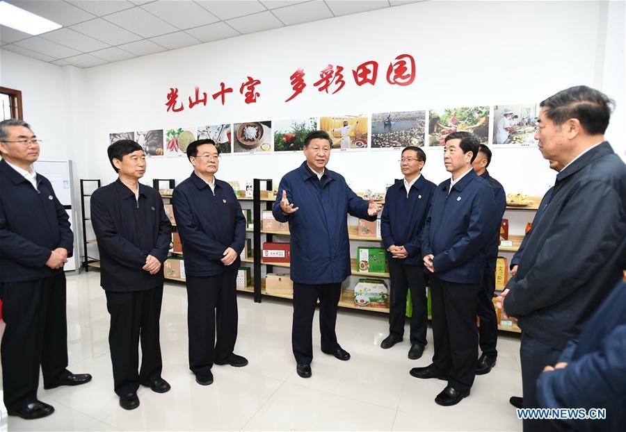 CHINA-HENAN-XI JINPING-POVERTY ALLEVIATION-INSPECTION (CN)