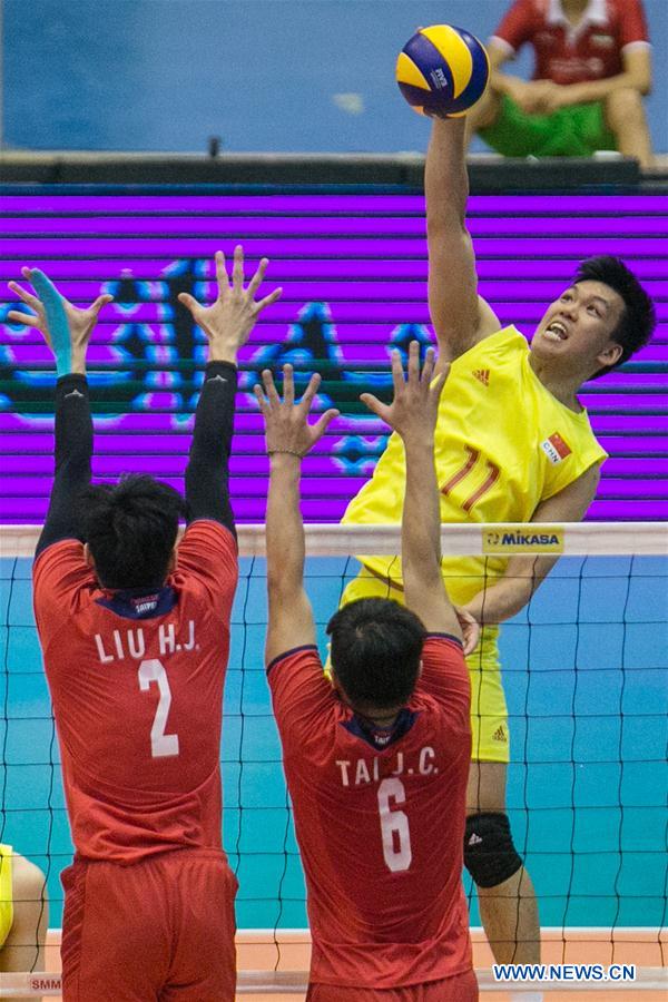 (SP)IRAN-TEHRAN-VOLLEYBALL-ASIAN MEN'S CHAMPIONSHIP-CHINA VS CHINESE TAIPEI