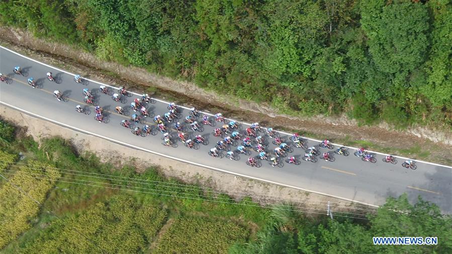 (SP)CHINA-YICHUN-CYCLING-10TH TOUR OF POYANG LAKE