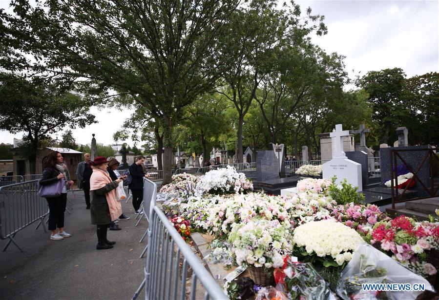 FRANCE-PARIS-JACQUES CHIRAC-TOMB