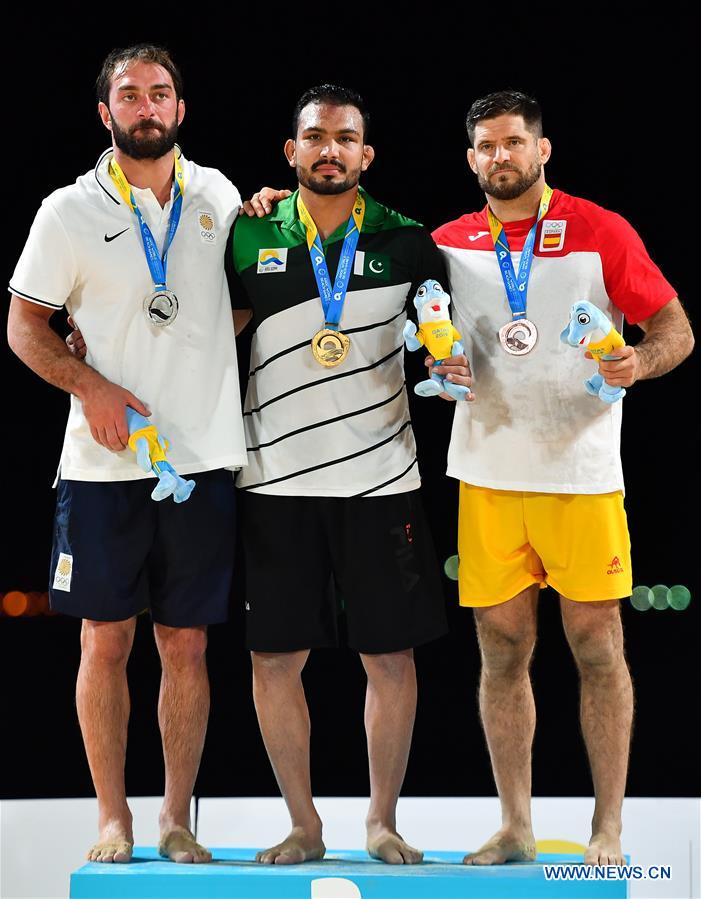 (SP)QATAR-DOHA-WORLD BEACH GAMES-MEN'S BEACH WRESTLING