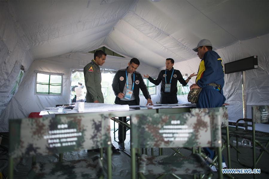 (SP)CHINA-WUHAN-7TH MILITARY WORLD GAMES-AERONAUTICAL PENTATHLON-FLYING CONTEST