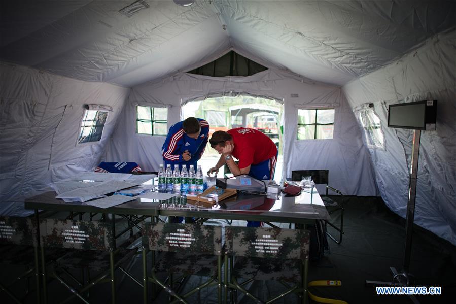 (SP)CHINA-WUHAN-7TH MILITARY WORLD GAMES-AERONAUTICAL PENTATHLON-FLYING CONTEST