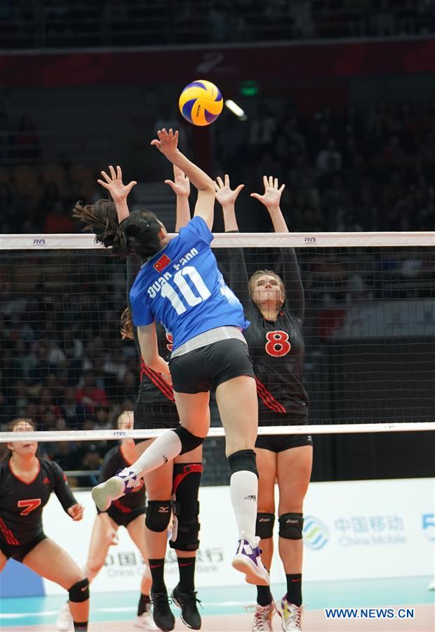 (SP)CHINA-WUHAN-7TH MILITARY WORLD GAMES-VOLLEYBALL(CN)