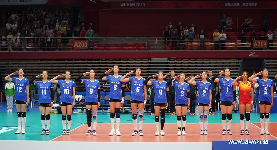 (SP)CHINA-WUHAN-7TH MILITARY WORLD GAMES-VOLLEYBALL(CN)