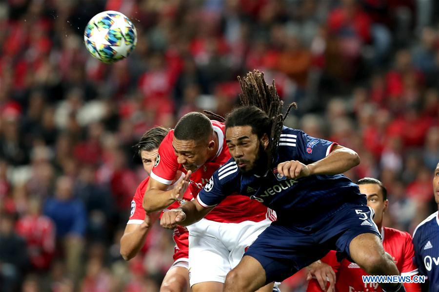 (SP)PORTUGAL-LISBON-SOCCER-UEFA CHAMPIONS LEAGUE-BENFICA VS LYONNAIS