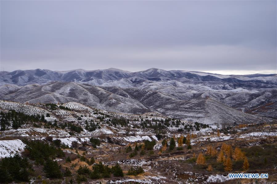 CHINA-INNER MONGOLIA-DAQING MOUNTAIN-SNOW-SCENERY (CN)