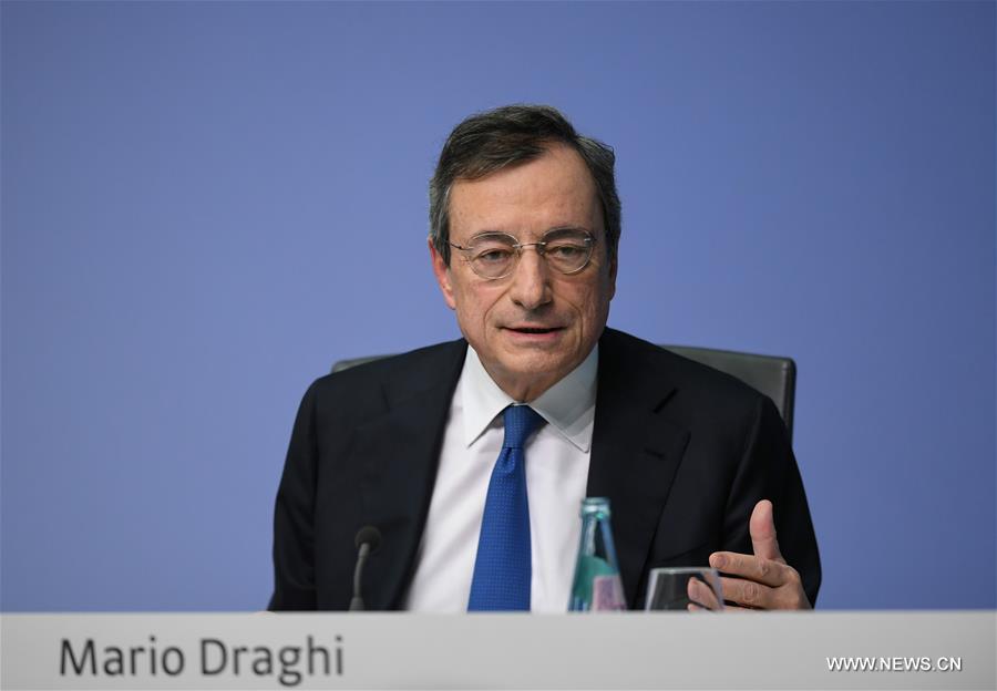 GERMANY-FRANKFURT-ECB-PRESS CONFERENCE-DRAGHI