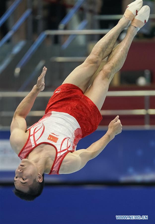 (SP)CHINA-WUHAN-7TH MILITARY WORLD GAMES-ARTISTIC GYMNASTICS