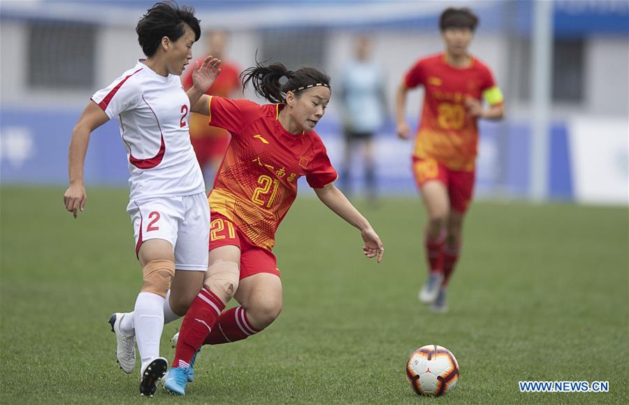 (SP)CHINA-WUHAN-7TH MILITARY WORLD GAMES-FOOTBALL