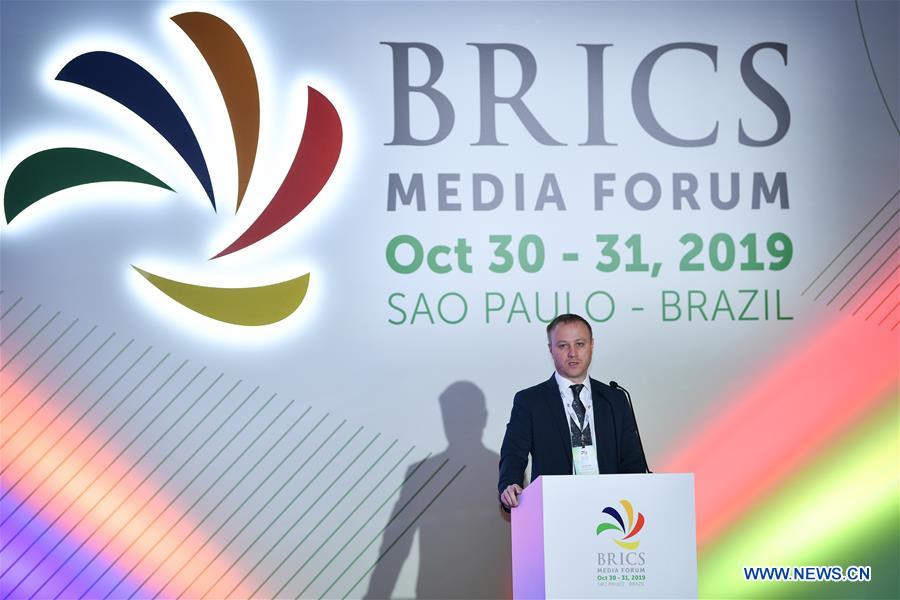 BRAZIL-SAO PAULO-FOURTH BRICS MEDIA FORUM