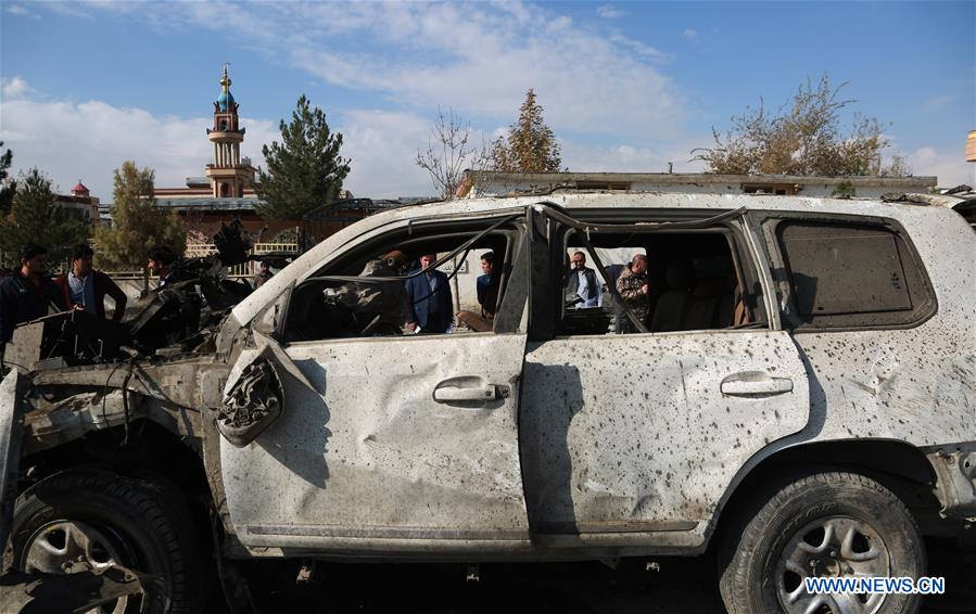 AFGHANISTAN-KABUL-CAR BOMB