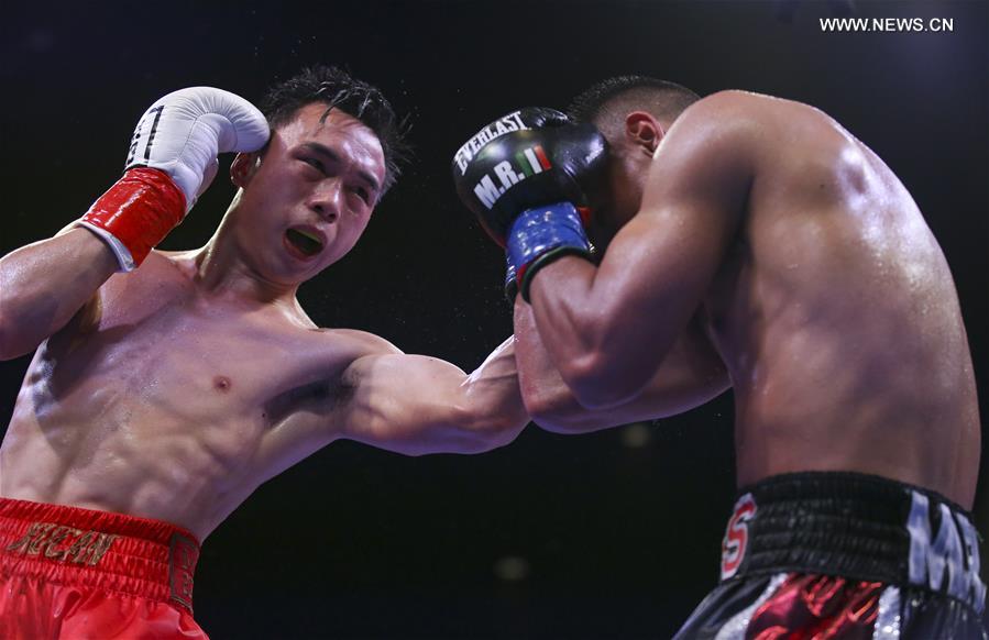 (SP)U.S.-INDIO-BOXING-WBA-FEATHERWEIGHT-XU CAN