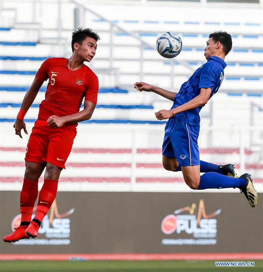 (SP)PHILIPPINES-MANILA-SEA GAMES-SOCCER-THAILAND VS INDONESIA