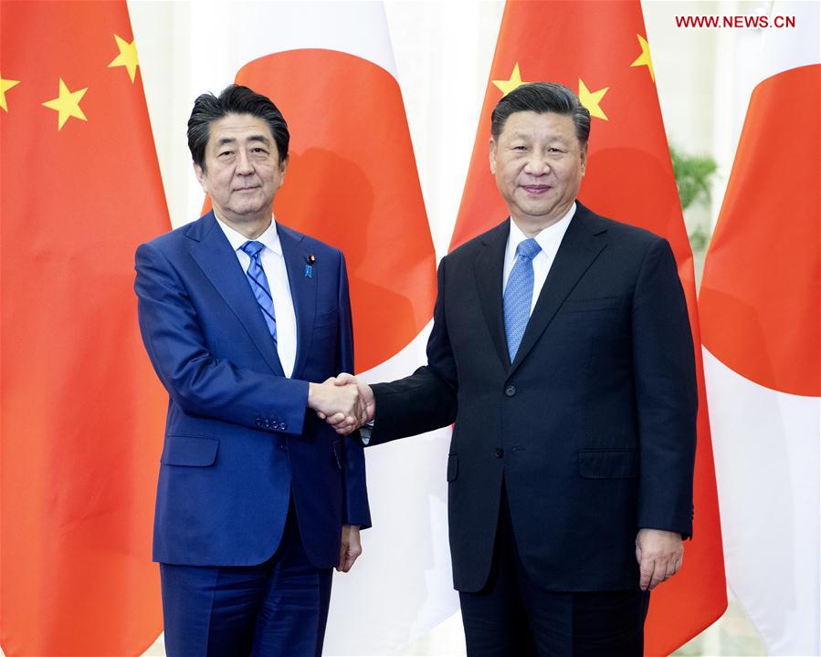 CHINA-BEIJING-XI JINPING-JAPANESE PM-MEETING (CN)