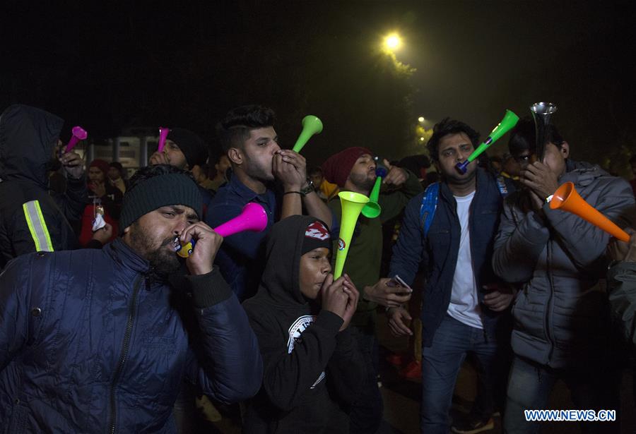 INDIA-NEW DELHI-NEW YEAR-CELEBRATION