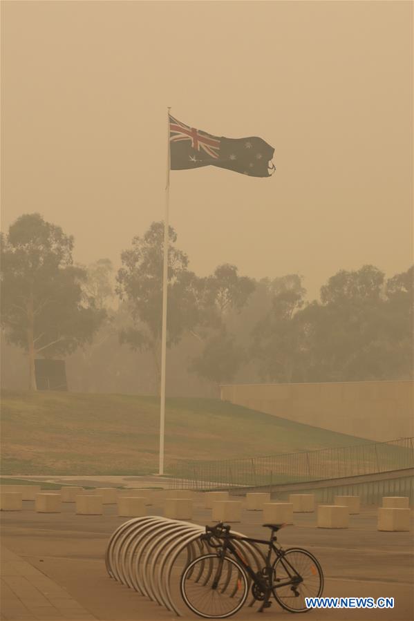 AUSTRALIA-CANBERRA-BUSHFIRE-SMOKE