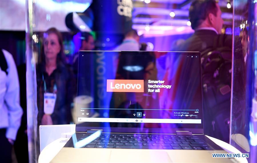 U.S.-LAS VEGAS-CES 2020-LENOVO-5G PC-LAUNCH