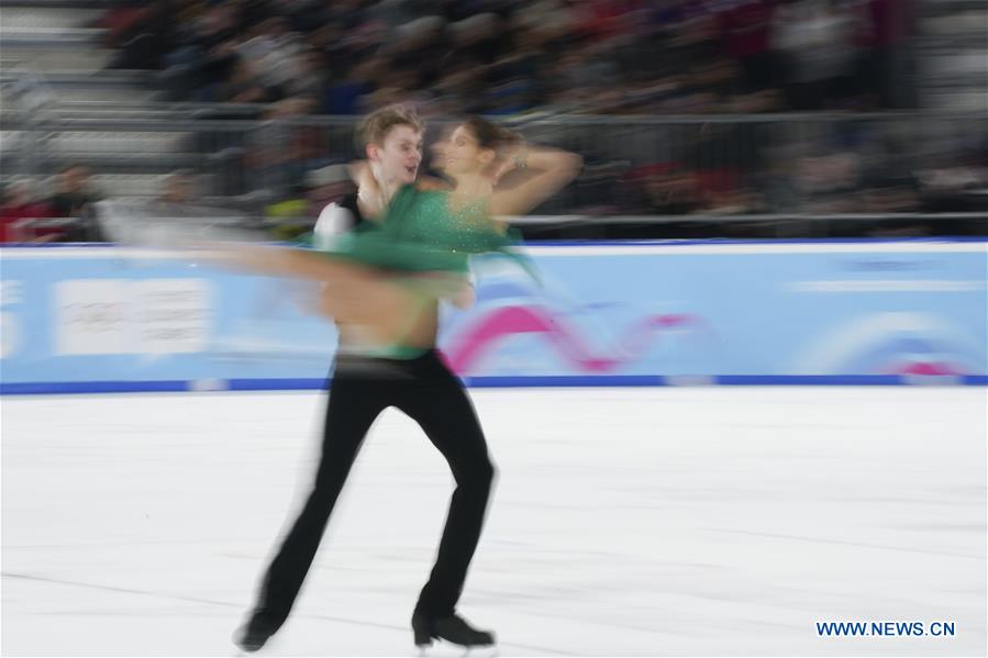 (SP)SWITZERLAND-LAUSANNE-WINTER YOG-FIGURE SKATING-ICE DANCE