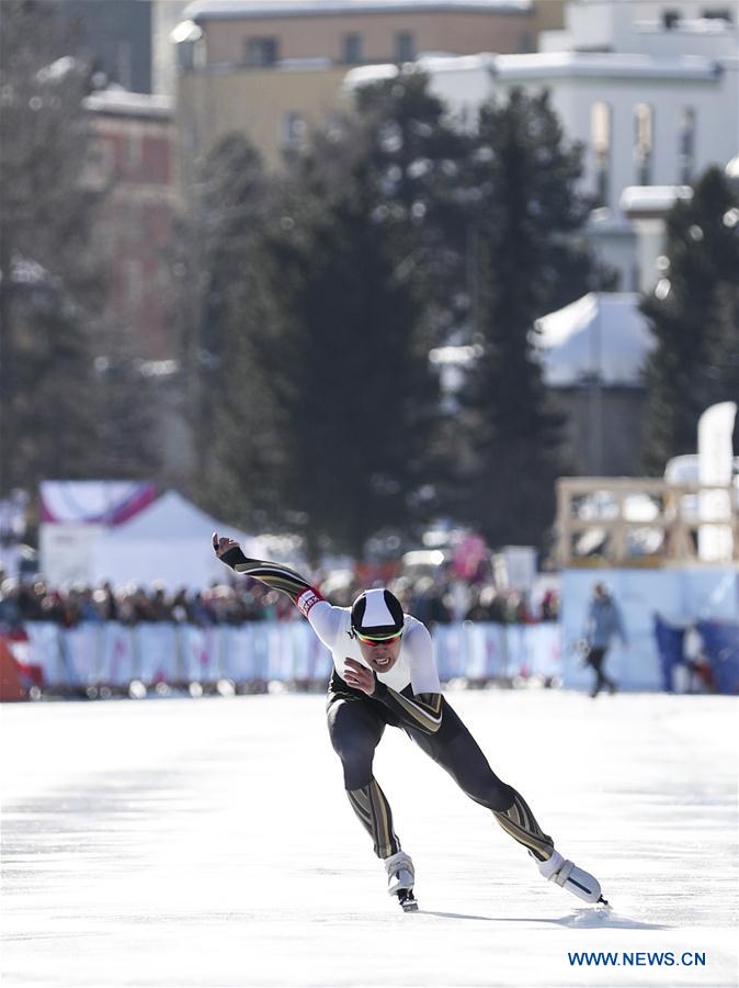 (SP)SWITZERLAND-ST. MORITZ-WINTER YOG-SPEED SKATING