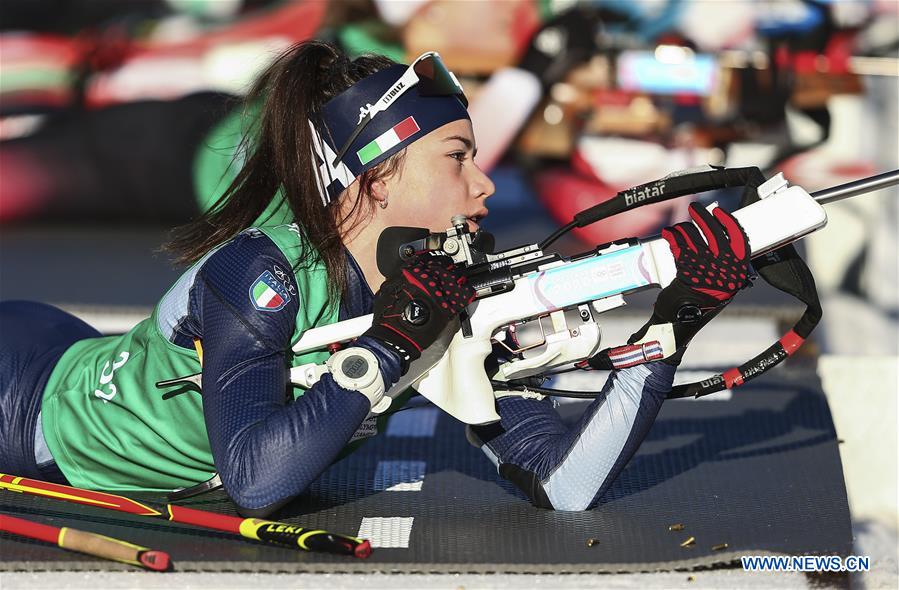 (SP)FRANCE-LES ROUSSES-WINTER YOG-BIATHLON-MIXED RELAY