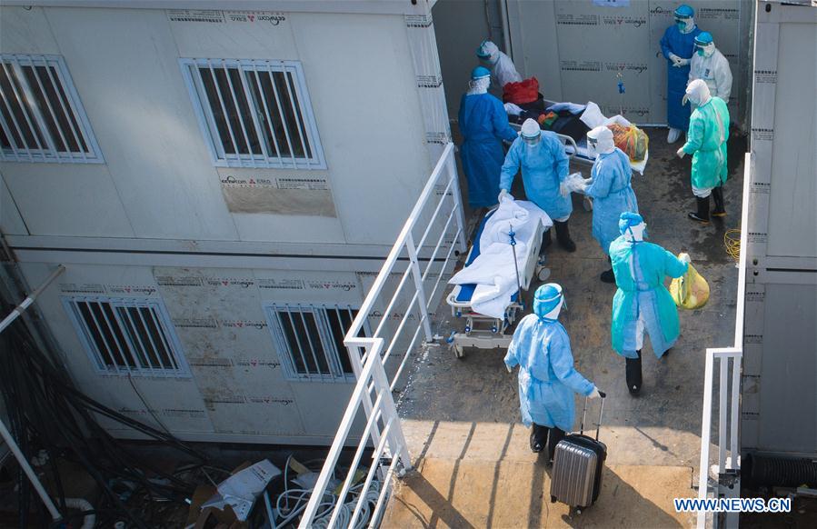 CHINA-HUBEI-WUHAN-HUOSHENSHAN HOSPITAL-PATIENTS (CN)