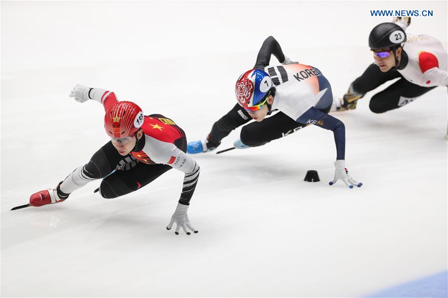 (SP)THE NETHERLANDS-DORDRECHT-ISU WORLD CUP-SHORT TRACK