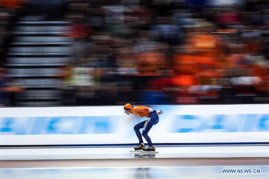 (SP)U.S.-SALT LAKE CITY-ISU-SINGLE DISTANCES SPEED SKATING-WORLD CHAMPIONSHIPS