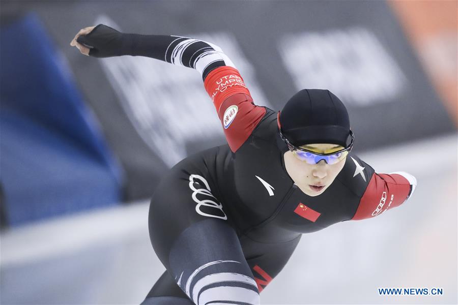 (SP)U.S.-SALT LAKE CITY-ISU-SINGLE DISTANCES SPEED SKATING-WORLD CHAMPIONSHIPS