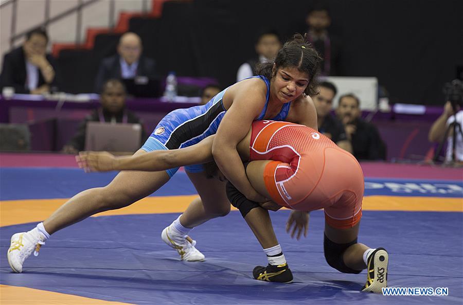 (SP)INDIA-NEW DELHI-WRESTLING-ASIAN CHAMPIONSHIPS 2020