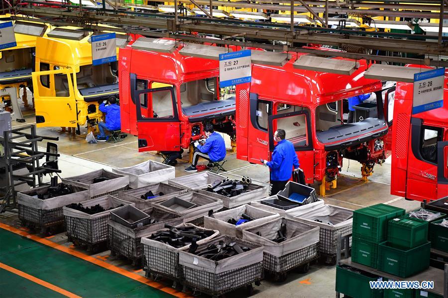 CHINA-SHAANXI-XI'AN-HEAVY TRUCK-PRODUCTION RESUMPTION (CN)