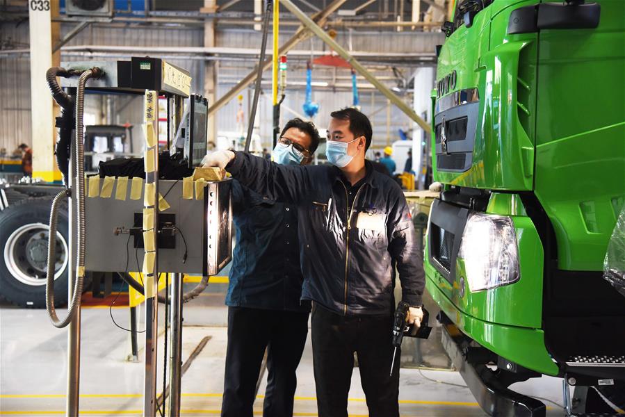 CHINA-SHANDONG-HEAVY-DUTY TRUCKS-PRODUCTION-RESUMPTION(CN)