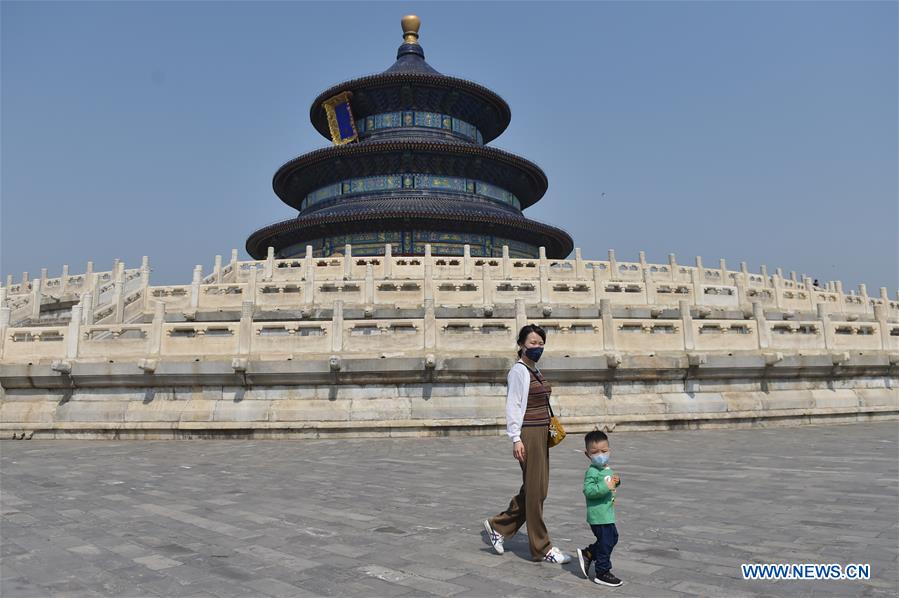 CHINA-BEIJING-COVID-19-TEMPLE OF HEAVEN-TOURISM (CN)