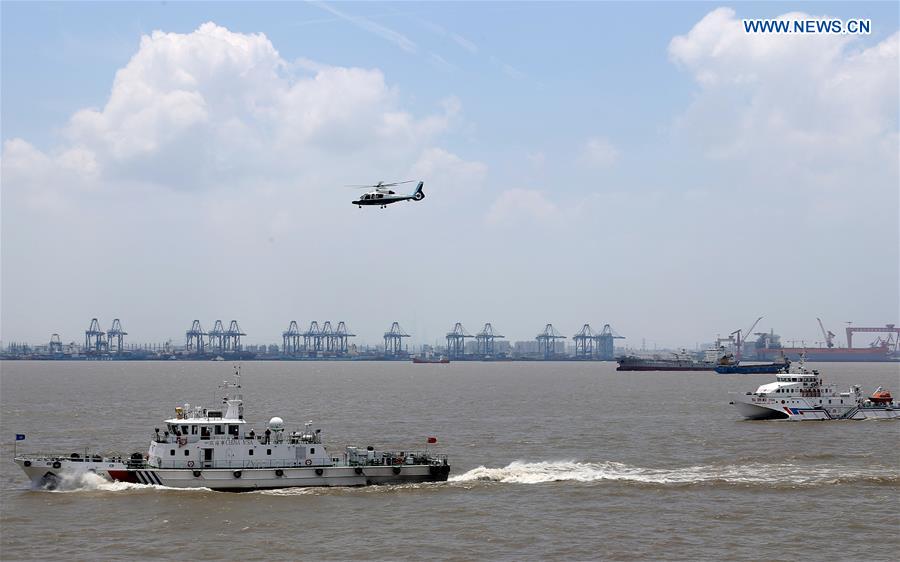 CHINA-SHANGHAI-EMERGENCY RESCUE DRILL (CN)