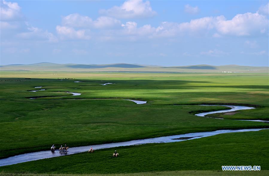 CHINA-INNER MONGOLIA-PASTURE SCENERY (CN)