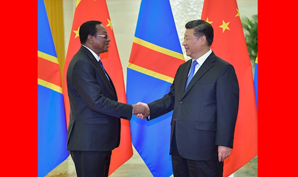 Xi meets DR Congo's prime minister