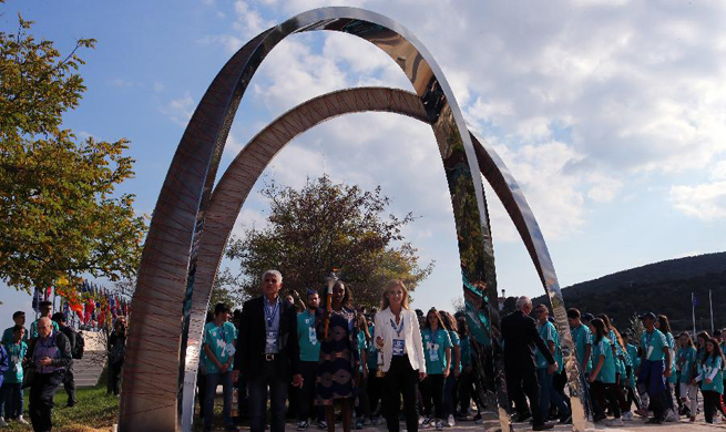 China's statue donation to Marathon unveiled ahead of 36th Athens Marathon