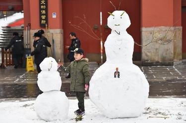 雪后北京